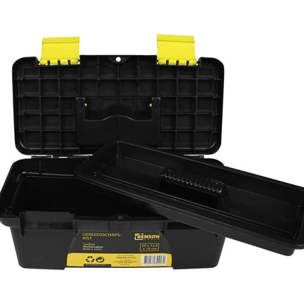 Gereedschapskoffer 25cm: Compacte opbergoplossing voor elke klus.