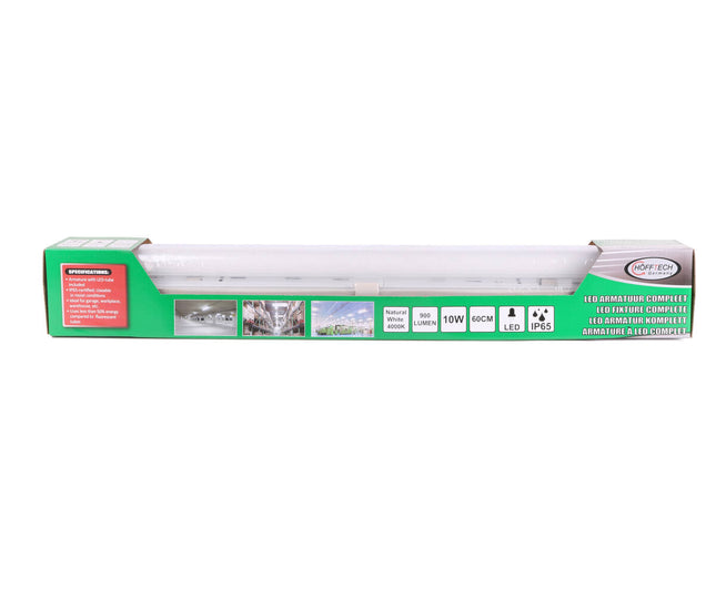 LED Armatuur 10W T8 60cm IP65 - Helder licht voor vochtige ruimtes