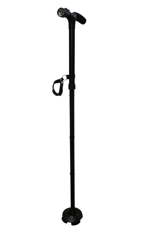 Wandelstok easy ergo + LED – Verstelbare hoogte 85-95 CM, Diameter 19-22MM, 95 CM