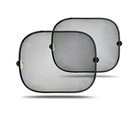 Auto Zonnescherm Zijraam Set - UV-bescherming, 44x38 cm, 2 stuks