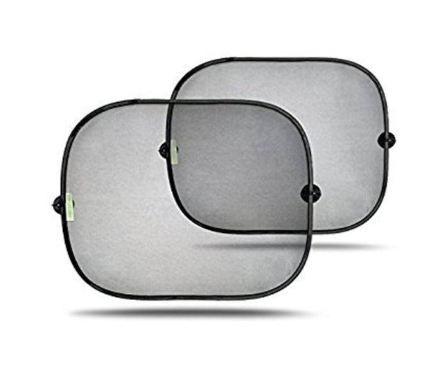 Auto Zonnescherm Zijraam Set - UV-bescherming, 44x38 cm, 2 stuks