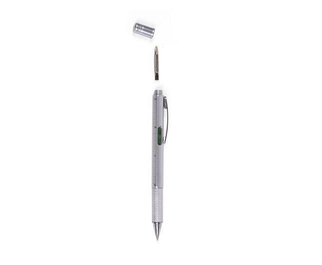 Multifunctionele 4-in-1 Pen: Balpen, Potlood, Markeerstift, Stylus