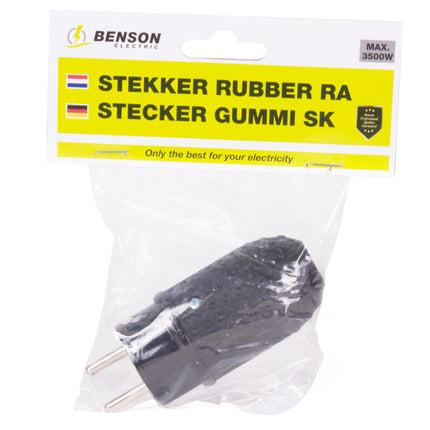 Stekker rubber RA IP44 – 230V, 3680W