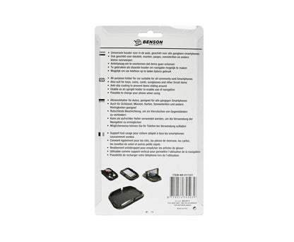 Anti-slip Mat 186x112x20 mm voor Smartphone en Sleutels in Auto