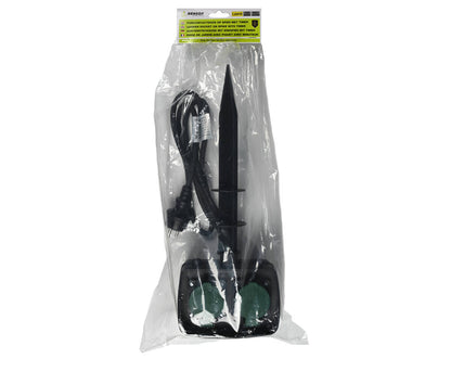 Tuincontactdoos met Timer, 1.5m Kabel, IP44, Voor Buitenverlichting