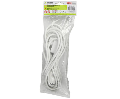 5m Verlengsnoer 2500W 250V 16A 3G1.0MM2 Ideaal voor Thuis & Kantoor