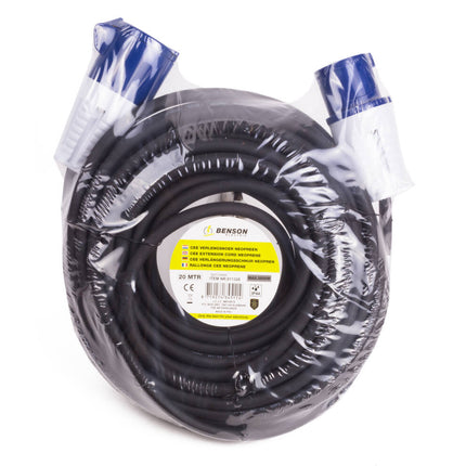 CEE Verlengsnoer 20m Neopreen IP44 - Ideaal voor Buitenactiviteiten