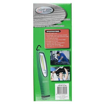 Oplaadbare 420lm COB Looplamp met Docking, USB, 8u Gebruikstijd
