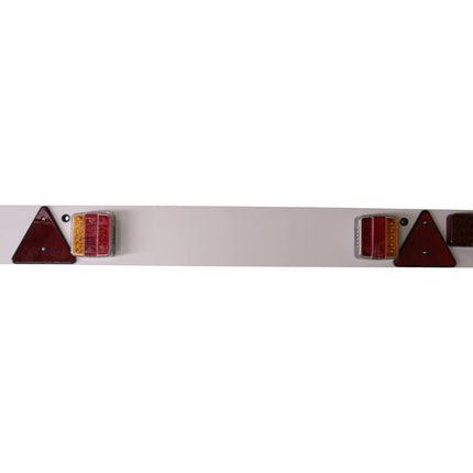 Verlichtingsbalk 1.2m, 9m kabel, 44 LED, mistlicht E11, trailers