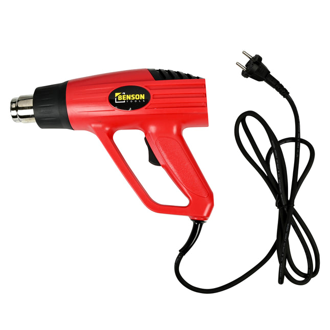 Hetelucht pistool 2000W – Spanning en frequentie 230V ~ 50Hz, Netsnoer lengte 1.8 MTR