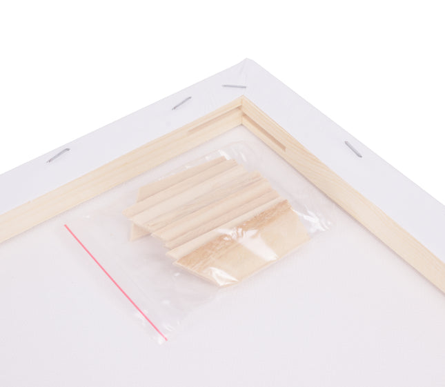 Schilders doek 50 x 50 cm – Geschikt voor olie, acryl verf en airbrush, 280g