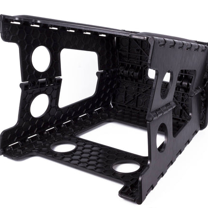Opvouwbare Kruk Zwart-Wit 120kg, Ideaal voor Huis en Tuin.