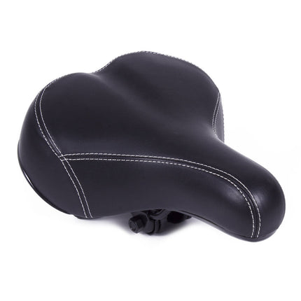 Comfortabel Zwart Fietszadel 27x20cm, Ideaal voor Lange Ritten