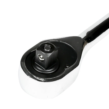 Ratel 1/2" Cr-V, 72-tands, ideaal voor auto- en fietsreparaties