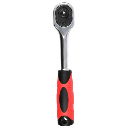 Ratel 1/4" Cr-V Staal, Compact voor Auto- en Huisreparaties