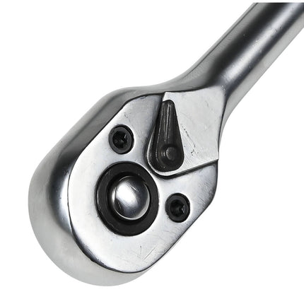 Ratel 1/4" Cr-V Staal, Compact voor Auto- en Huisreparaties