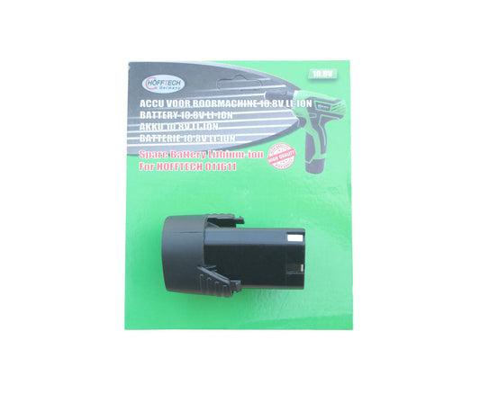 Accu 10.8V Li-Ion, snel opladen, compatibel met model 011611.