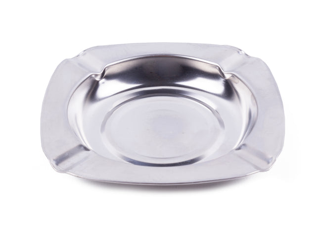 Asbak RVS ø115 mm – Diameter Ø 115 mm — compact maar ruim genoeg, compact