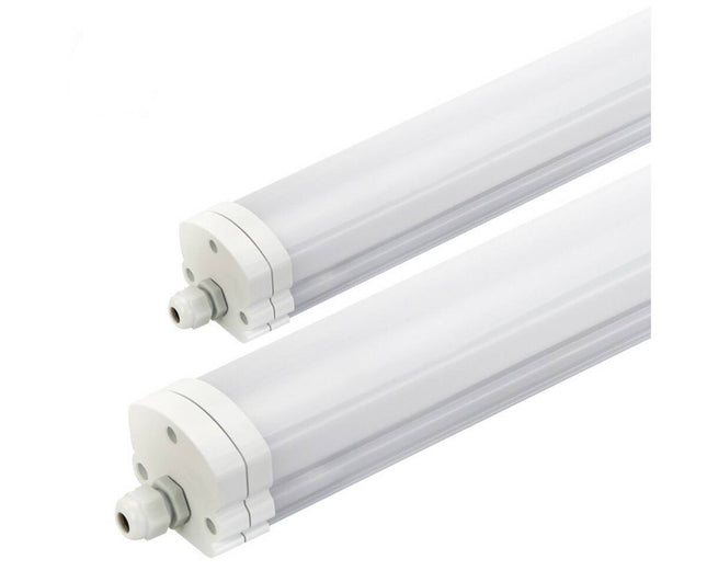 LED Armatuur 36W 120cm IP65, 2520lm, 6500K, koppelbaar, buitengebruik