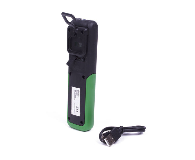 Looplamp COB Oplaadbaar, 150lm, Magneet/Haak, 1200mAh, 2-3u Licht
