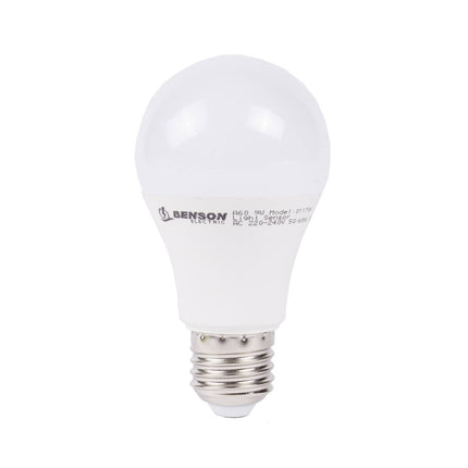 LED Lamp E27 A60 9W Dag/Nacht Sensor 3000K Warm Wit, 806Lm