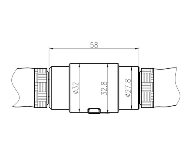 Kettingslot 504 - 1200mm Staal, Cilinderslot, Voor Fietsbescherming