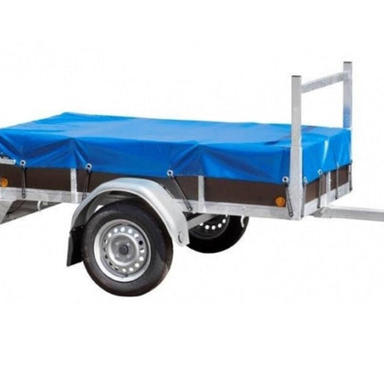 Aanhangwagenzeil 1.2x1.76m, 6 ogen, 100% PE, 90g/m², waterafstotend
