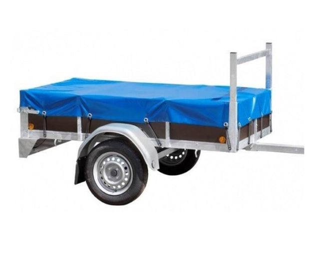 Aanhangwagenzeil 1.2x1.76m, 6 ogen, 100% PE, 90g/m², waterafstotend
