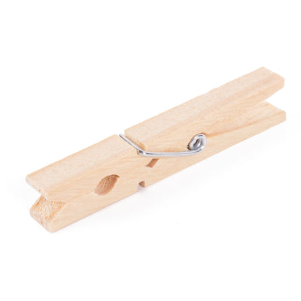 Wasknijpers hout 50 dlg – Aantal 50 stuks
