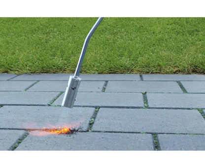 Onkruidbrander Gas 800-1300°C, Regelbare Vlam, Piezo Ontsteking