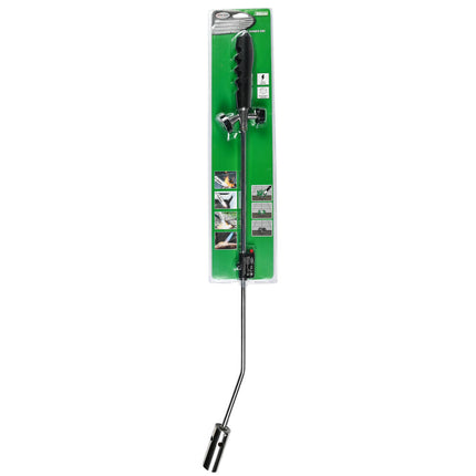 Onkruidbrander Gas 800-1300°C, Regelbare Vlam, Piezo Ontsteking