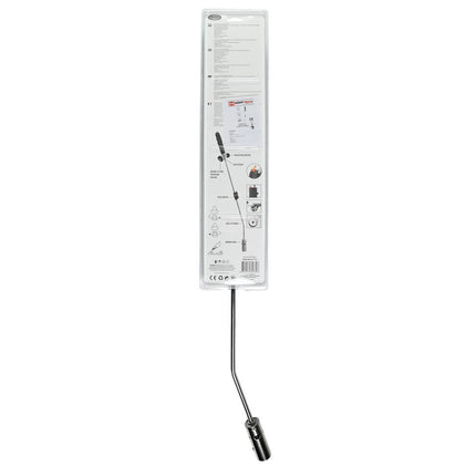 Onkruidbrander Gas 800-1300°C, Regelbare Vlam, Piezo Ontsteking