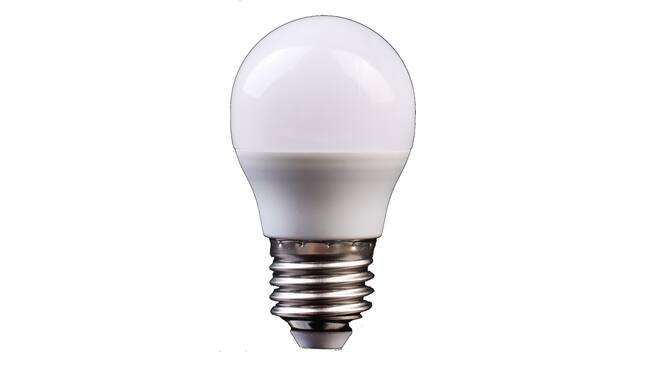 LED lamp bol G45 3W E27