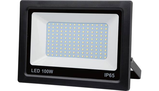 LED Straler 100W SMD, 7000lm, 6000K, IP65, 262x189x50mm, buitengebruik
