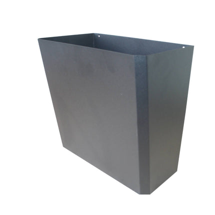 Prullenbak 30x25x35cm voor Gereedschapstrolley, Zwart Kunststof