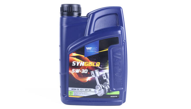 Vatoil motorolie 5W-30 1 ltr syngold