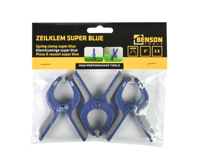 Zeilklem 35mm 90mm 3dlg - Ideaal voor Tentzeilbevestiging