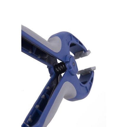 Zeilklem 21,5cm, 8,5cm bereik, ideaal voor tentzeilen vastzetten.