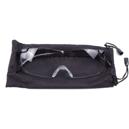 Vergrootbril 160% voor lezen en precisiewerk, lens 7x4 cm, incl. zakje
