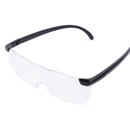 Vergrootbril 160% voor lezen en precisiewerk, lens 7x4 cm, incl. zakje