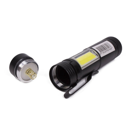 Mini LED Zaklamp 92x21mm, 240lm, 4 standen voor kamperen