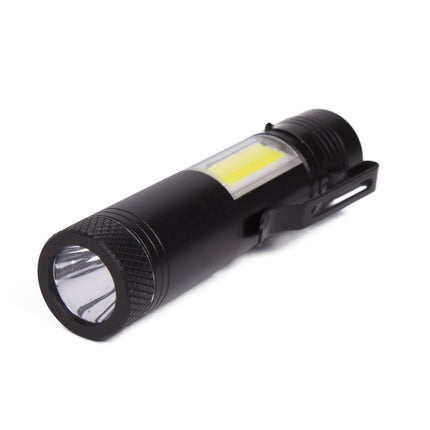 Mini LED Zaklamp 92x21mm, 240lm, 4 standen voor kamperen