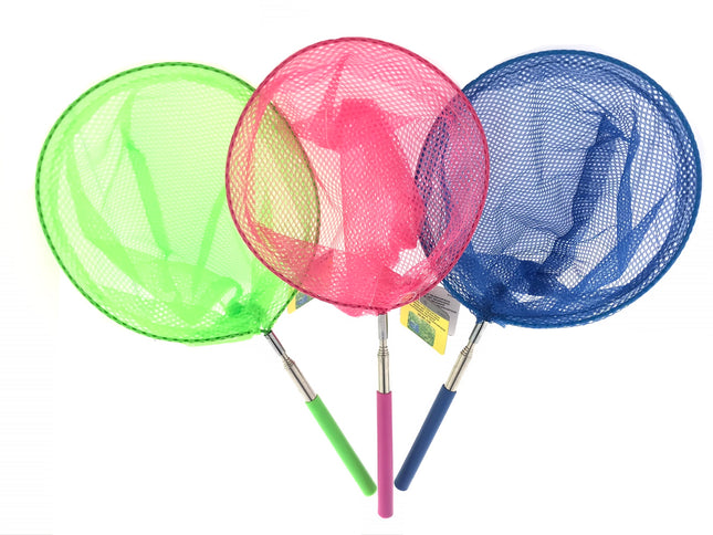 Schepnet telescopisch 38-86 cm mix – Type Kinder schepnet, Compact