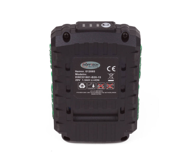 Accu 20V 1500mAh Li-ion voor 011868/013575, ideaal voor lang gebruik