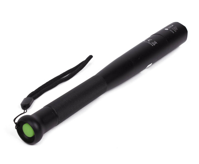 Zaklamp Tactical XXL 3W: 5 km bereik, 5 lichtstanden, waterdicht.