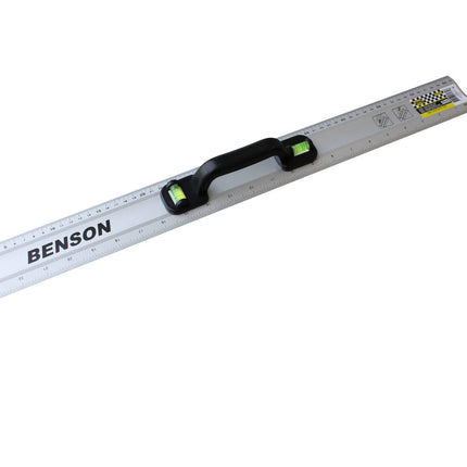 Liniaal 60cm Aluminium, Waterpas met Grip, Ideaal voor Aftekenen