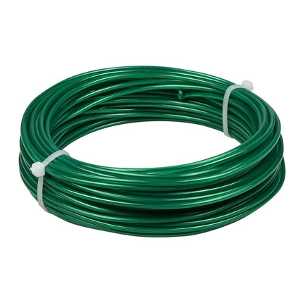 Groen PVC binddraad 2mm 15m, ideaal voor plantenondersteuning