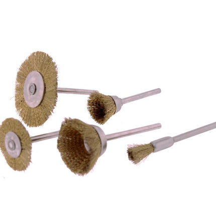 Multislijper Borstel Set 5 dlg - 6/13/25/38mm borstels tot 4500 RPM