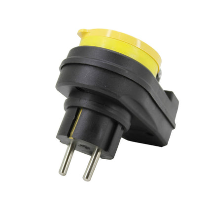 Stopcontact RA + Schakelaar, IP44 Spatwaterdicht met Klep, 16A 250V~