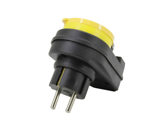 Stopcontact RA + Schakelaar, IP44 Spatwaterdicht met Klep, 16A 250V~
